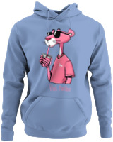 Φούτερ με κουκούλα - Pink Panther - Color Thumbnail Blue Carolina