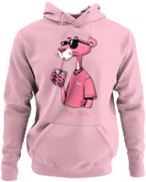 Φούτερ με κουκούλα - Pink Panther - Color Thumbnail Pink