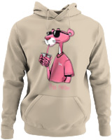 Φούτερ με κουκούλα - Pink Panther - Color Thumbnail Μπέζ