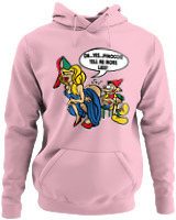 Φούτερ με κουκούλα - Pinoccio Tell Me More Lies - Color Thumbnail Pink