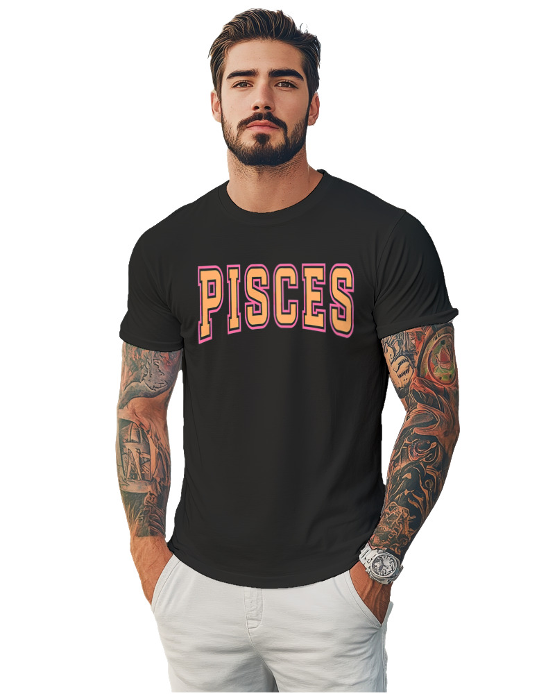 Pisces College Lettering - Image 1