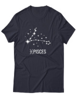 T-Shirt Αντρικό - Pisces Universe - Color Thumbnail Σκούρο Μπλε