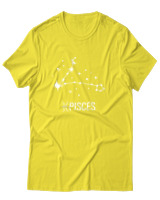 T-Shirt Αντρικό - Pisces Universe - Color Thumbnail Κίτρινο