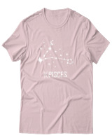 T-Shirt Αντρικό - Pisces Universe - Color Thumbnail Απαλό Ροζ