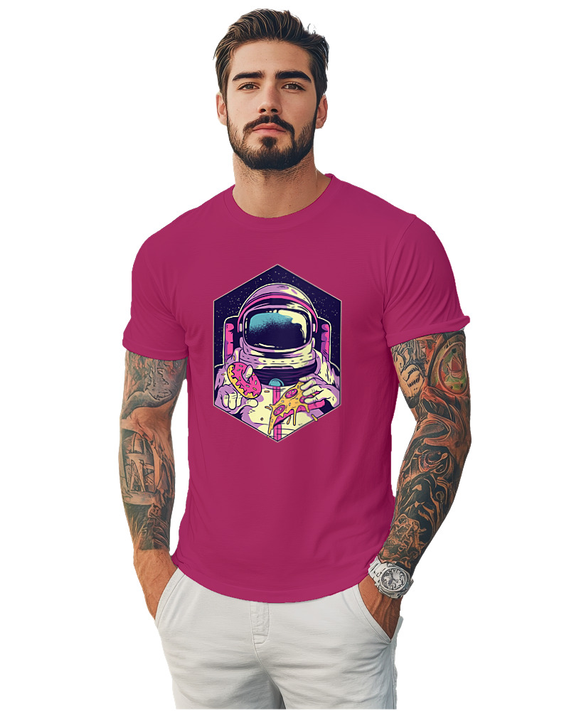 Pizza And Donut Astronaut - Image 1