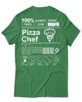 T-Shirt Αντρικό - Pizza Chef - Color Thumbnail Πράσινο