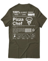 T-Shirt Αντρικό - Pizza Chef - Color Thumbnail Χακί