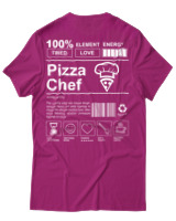 T-Shirt Αντρικό - Pizza Chef - Color Thumbnail Φουξια