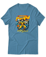T-Shirt Αντρικό - Pizza Pal - Color Thumbnail Τιρκουάζ