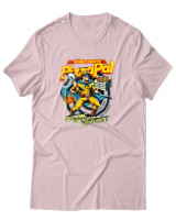 T-Shirt Αντρικό - Pizza Pal - Color Thumbnail Απαλό Ροζ