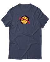 T-Shirt Αντρικό - Pizza Planet - Color Thumbnail Μπλε Γκρι
