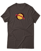 T-Shirt Αντρικό - Pizza Planet - Color Thumbnail Καφέ
