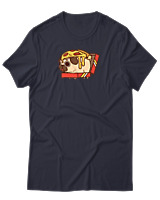T-Shirt Αντρικό - Pizza Pug - Color Thumbnail Σκούρο Μπλε