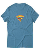 T-Shirt Αντρικό - Pizza Signal - Color Thumbnail Τιρκουάζ