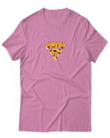 T-Shirt Αντρικό - Pizza Signal - Color Thumbnail Ροζ