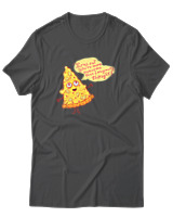 T-Shirt Αντρικό - Pizza Slice - Color Thumbnail Ανθρακί