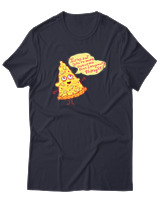 T-Shirt Αντρικό - Pizza Slice - Color Thumbnail Σκούρο Μπλε