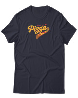 T-Shirt Αντρικό - Pizza Team - Color Thumbnail Σκούρο Μπλε