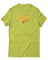 T-Shirt Αντρικό - Pizza Team - Color Thumbnail Λαχανί