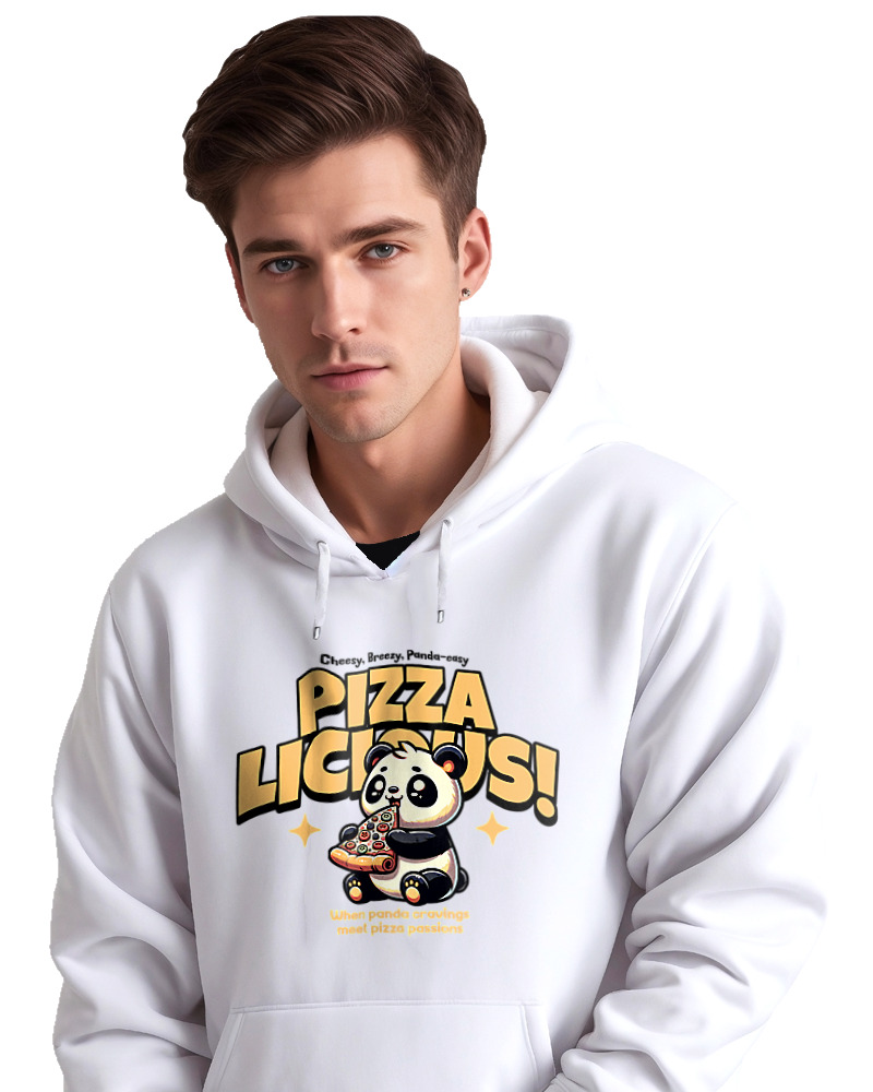 Φούτερ με κουκούλα - Pizzalicious - Image 2