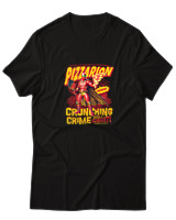T-Shirt Αντρικό - Pizzarion - Color Thumbnail Μαύρο