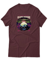 T-Shirt Αντρικό - Planet Eater - Color Thumbnail Μπορντό