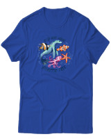 T-Shirt  Γυναικείο - Plastic Free - Color Thumbnail Μπλέ Ρουά