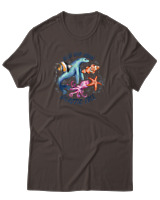 T-Shirt  Γυναικείο - Plastic Free - Color Thumbnail Καφέ