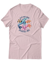 T-Shirt  Γυναικείο - Plastic Free - Color Thumbnail Απαλό Ροζ