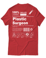 T-Shirt Αντρικό - Plastic Surgeon - Color Thumbnail Κόκκινο