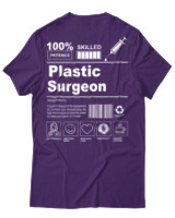 T-Shirt Αντρικό - Plastic Surgeon - Color Thumbnail Σκούρο Μωβ