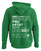 Φούτερ με κουκούλα - PMU Artist - Color Thumbnail Kelly Green