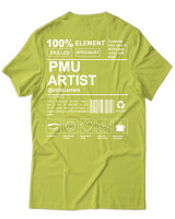 T-Shirt Unisex - PMU Artist - Color Thumbnail Λαχανί