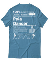 T-Shirt Αντρικό - Pole Dancer - Color Thumbnail Τιρκουάζ