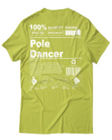 T-Shirt Αντρικό - Pole Dancer - Color Thumbnail Λαχανί