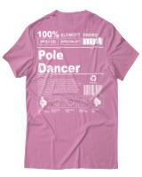 T-Shirt Αντρικό - Pole Dancer - Color Thumbnail Ροζ
