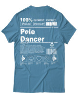 T-Shirt  Γυναικείο - Pole Dancer - Color Thumbnail Τυρκουάζ