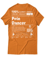 T-Shirt  Γυναικείο - Pole Dancer - Color Thumbnail Πορτοκαλί