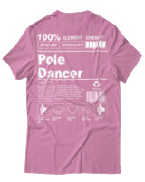 T-Shirt  Γυναικείο - Pole Dancer - Color Thumbnail Ροζ