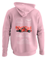 Φούτερ με κουκούλα - Porsche 911 GT3 RS - Color Thumbnail Pink