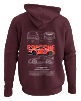 Φούτερ με κουκούλα - Porsche 911 GT3 RS - Color Thumbnail Marron