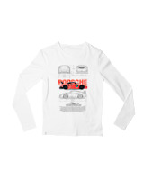 Μακρυμάνικο Μακό Παιδικό - Porsche 911 GT3 RS - Color Thumbnail 'Ασπρο