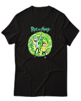 T-Shirt Αντρικό - Portal Vibes - Color Thumbnail Μαύρο