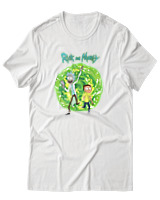T-Shirt Αντρικό - Portal Vibes - Color Thumbnail Άσπρο