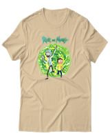 T-Shirt Αντρικό - Portal Vibes - Color Thumbnail Μπεζ