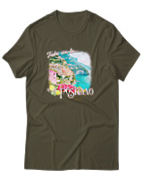 T-Shirt Αντρικό - Positano - Color Thumbnail Χακί