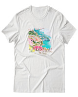 T-Shirt  Γυναικείο - Positano - Color Thumbnail Άσπρο