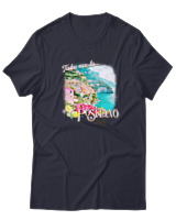 T-Shirt  Γυναικείο - Positano - Color Thumbnail Σκούρο Μπλέ