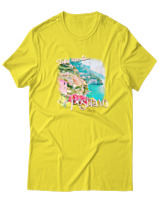 T-Shirt  Γυναικείο - Positano - Color Thumbnail Κίτρινο