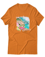 T-Shirt  Γυναικείο - Positano - Color Thumbnail Πορτοκαλί